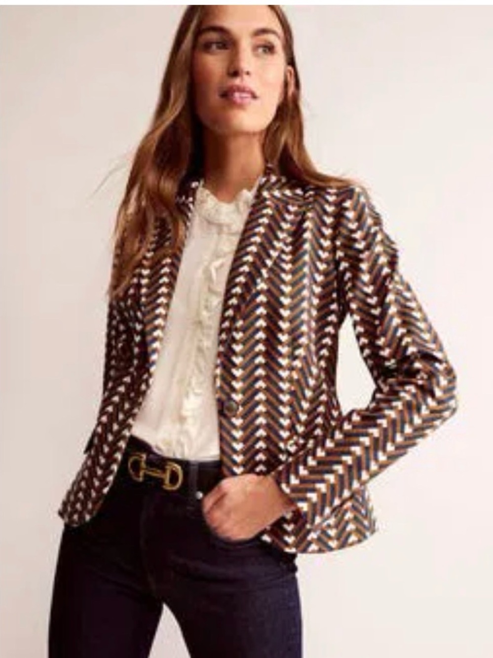 Boden The Canonbury Printed Blazer